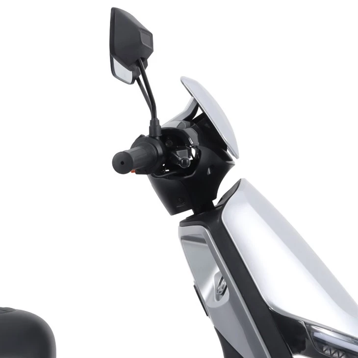 JOYKIE Electric Bike: 72V 20Ah 45km/h Streamlined Design Digital Display Spacious Seat 91kg Front And Rear Brakes Stylish Silver Black Look