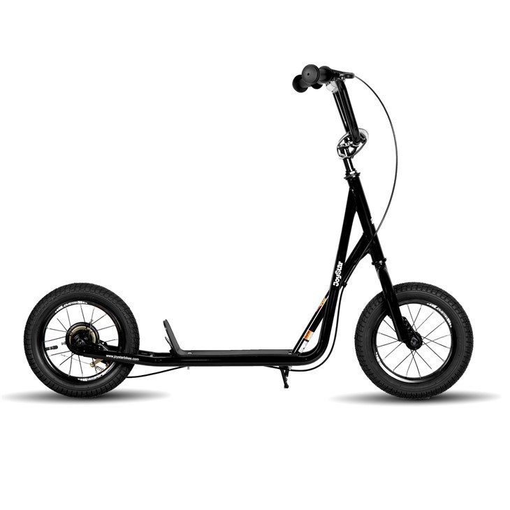 Joykie scooter til børn 5+ Teenagere & ungdom, lette børn scooter med justerbar styr med 12 tommer foran og baghjul