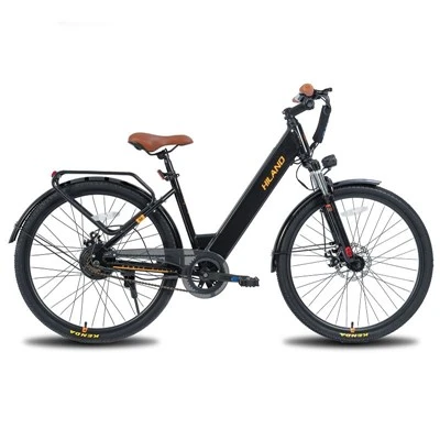 26" kraftfuld elektrisk urban pendlercykel