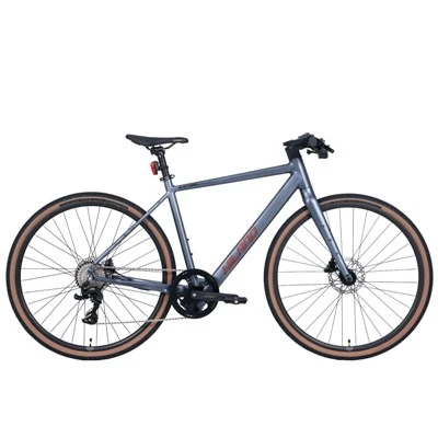 Joykie 700c 36V 10AH Lithium Battery Electric City Bike 9 Speed ​​Aluminium Alloy Frame Hydraulic Disc Brake Electric Bicycle